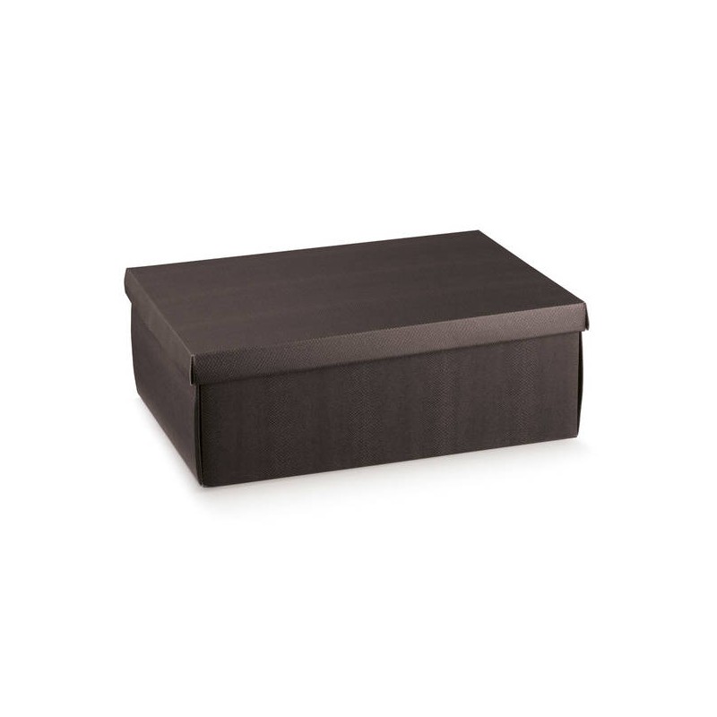 SCATOLA F/COP EASY 34x25x12cm SKIN COFFE