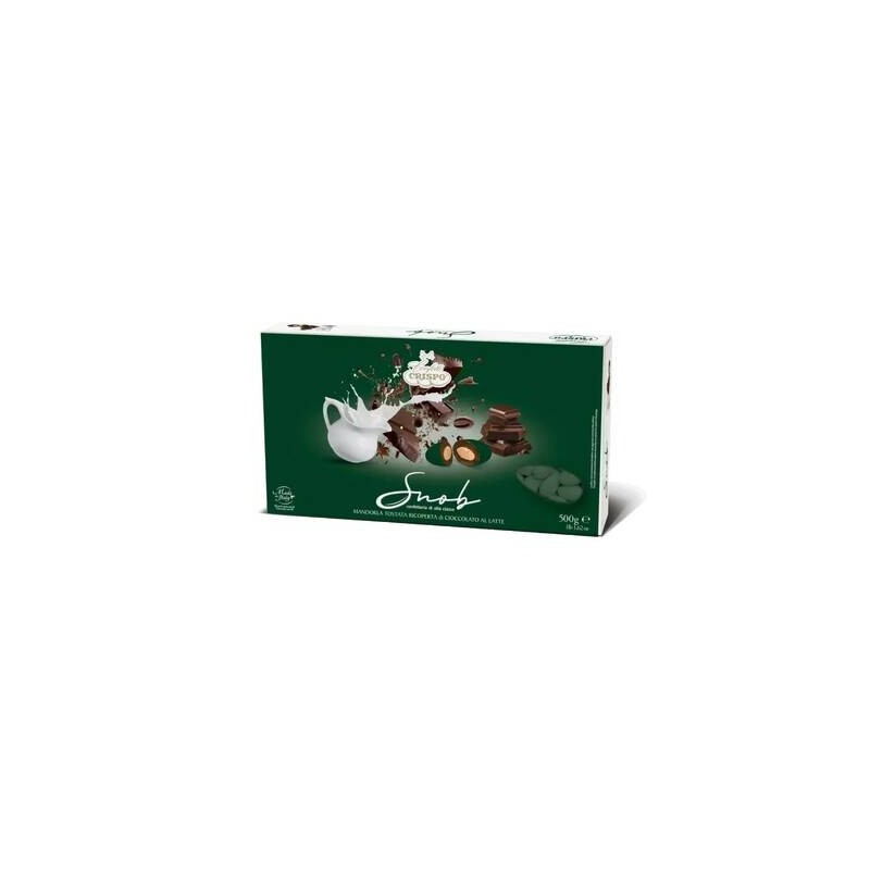 CONFETTI SNOB CIOCCOLATO AL LATTE VERDE INGLESE 500gr