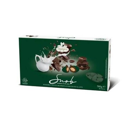 CONFETTI SNOB CIOCCOLATO AL LATTE VERDE INGLESE 500gr