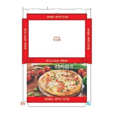 SCATOLE PIZZA 40 x 60 H5 v.s.v. MOD. AL TAGLIO 50pz