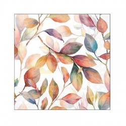 TOVAGLIOLI 25x25 FOGLIE COLORATE 20pz