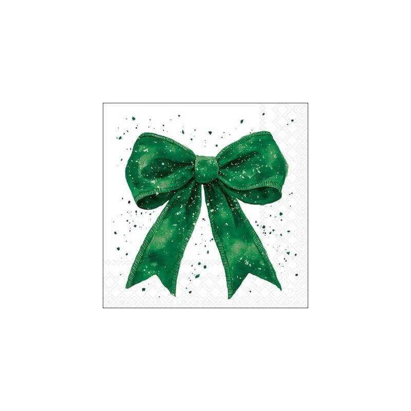 TOVAGLIOLI 33x33 FIOCCO VERDE 20pz
