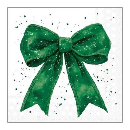 TOVAGLIOLI 33x33 FIOCCO VERDE 20pz