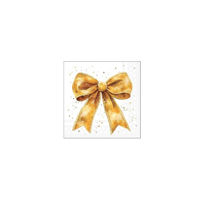 TOVAGLIOLI 25x25 FIOCCO ORO 20pz