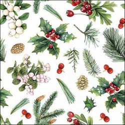 TOVAGLIOLI 33x33 WINTER GREENERY NATURE 20pz