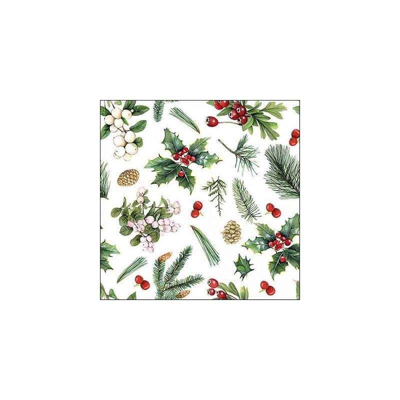 TOVAGLIOLI 33x33 WINTER GREENERY NATURE 20pz