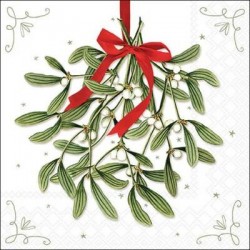 TOVAGLIOLI 33x33cm VISCHIO BIANCO 20pz
