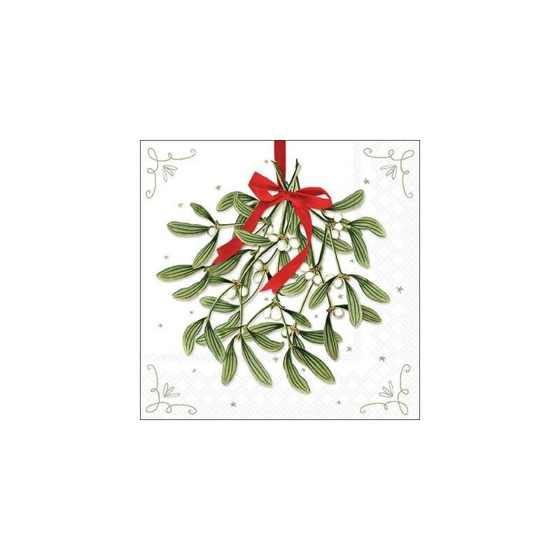 TOVAGLIOLI 33x33cm VISCHIO BIANCO 20pz