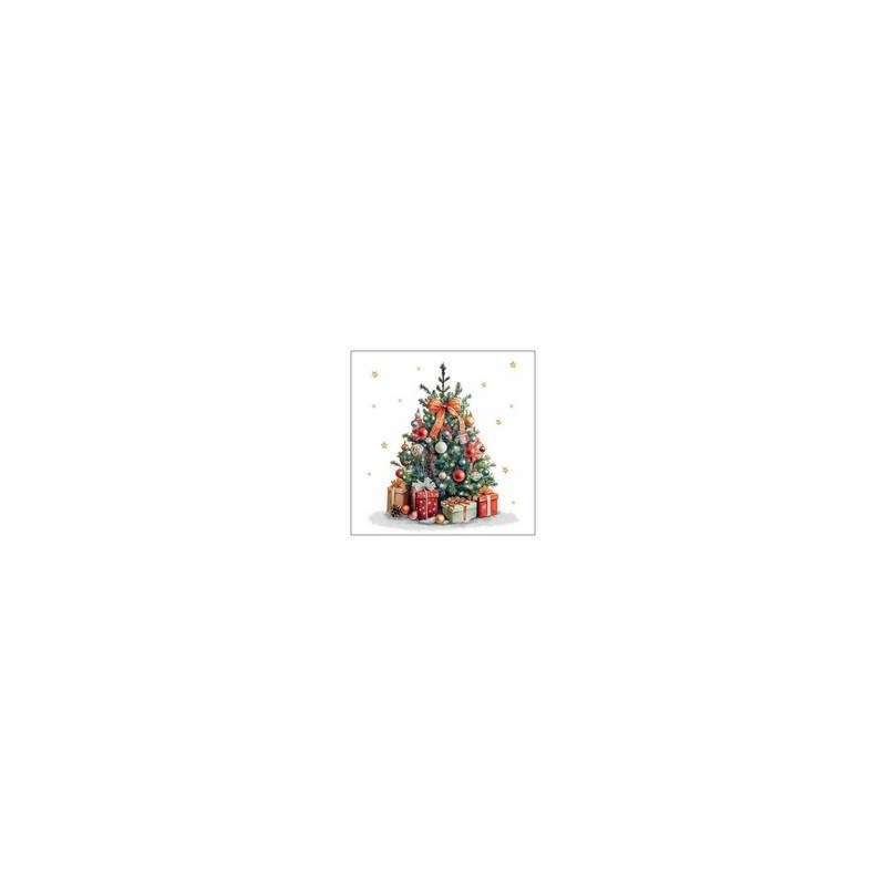 TOVAGLIOLI 33x33cm CHRISTMAS TREE 20pz