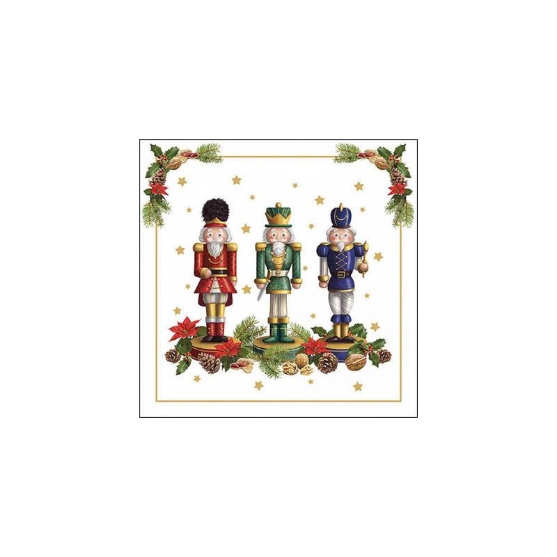 TOVAGLIOLI 33x33cm BEARDED NUTCRACKER 20pz