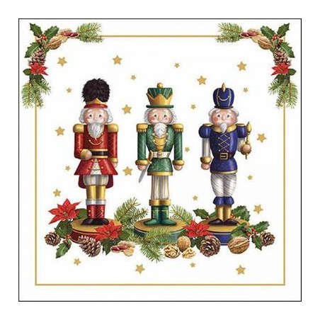 TOVAGLIOLI 33x33cm BEARDED NUTCRACKER 20pz