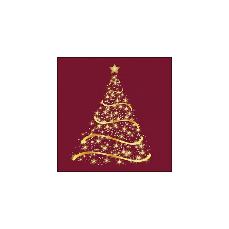TOVAGLIOLI 33x33 TREE BORDEAUX 20pz