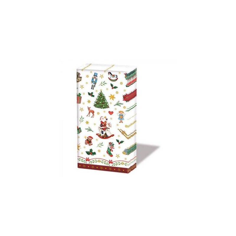 FAZZOLETTI FIGURE NATALIZIE 10pz