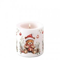 CANDELA SMALL TEDDY'S GIFT ø7,5x9cm