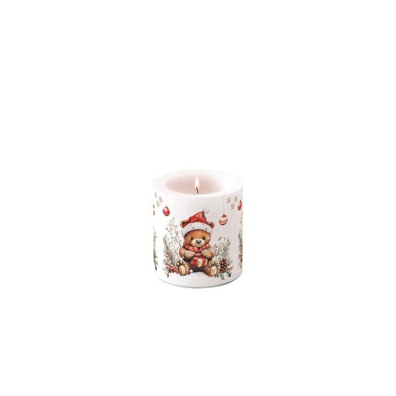 CANDELA SMALL TEDDY'S GIFT ø7,5x9cm