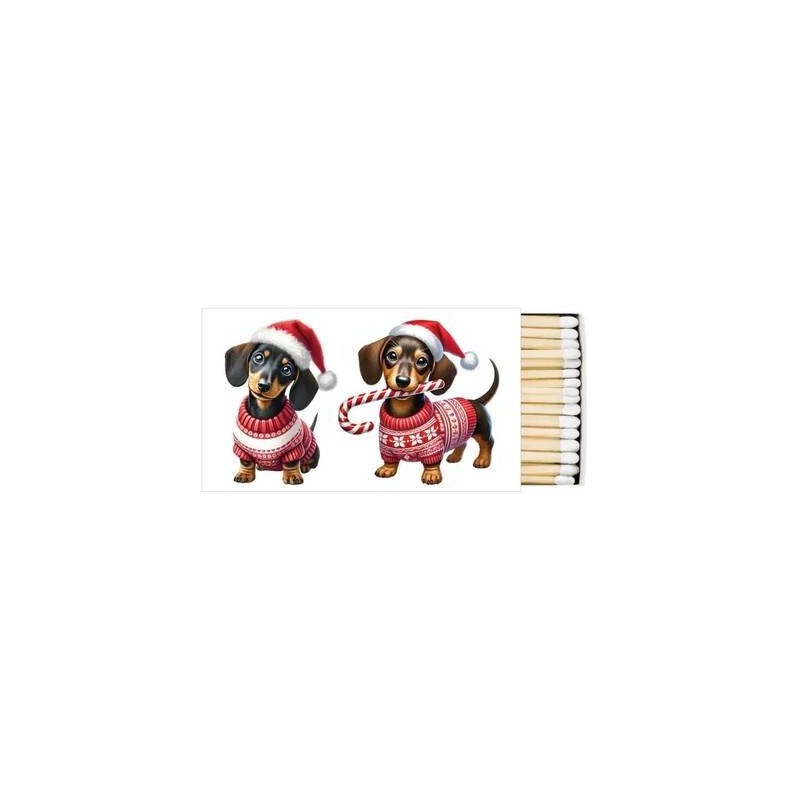 FIAMMIFERI BASSOTTO XMAS 45pz
