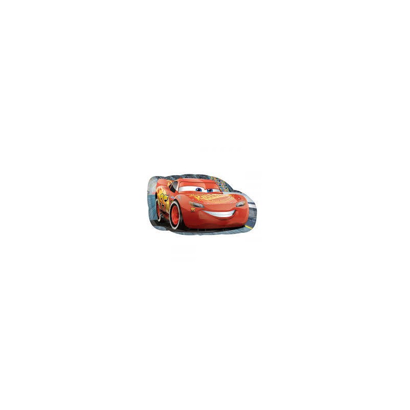 PALLONE MYLAR S/SHAPE CARS MC QUEEN 76cm