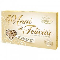 CONFETTI MANDORLA NATURALE ORO 500gr