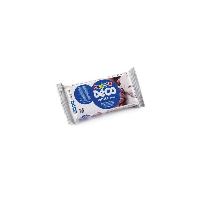 CARIOCA DECò PASTA DA MODELLARE 500gr BIANCO