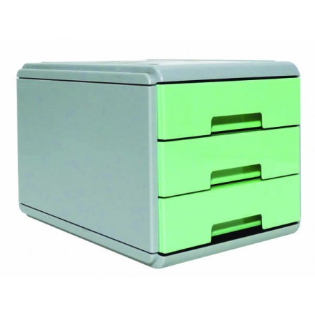 MINI CASSETTIERA KEEP COLOUR PASTEL ARDA 3 CASSETTI VERDE