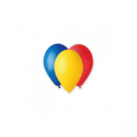 PALLONCINI LATTICE MEDIUM 10 26cm 100pz ASSORTITI