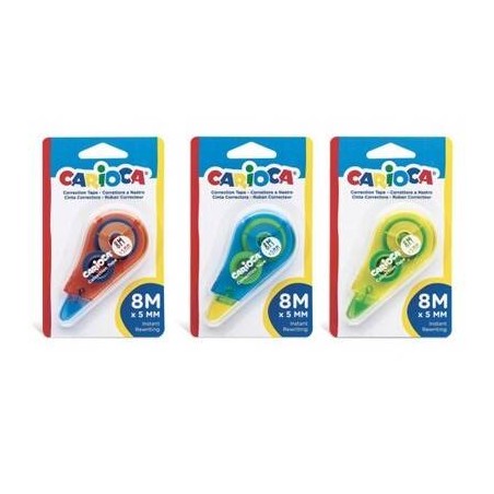 CORRETTORE A NASTRO mt8x5mm CARIOCA