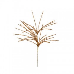 RAMO DECORATIVO CON DIAMANTI ORO 73cm