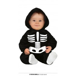 COSTUME BABY SKELETON 6-12 mesi