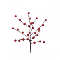 RAMO BACCHE ROSSE 26cm