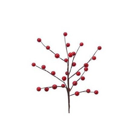 RAMO BACCHE ROSSE 26cm