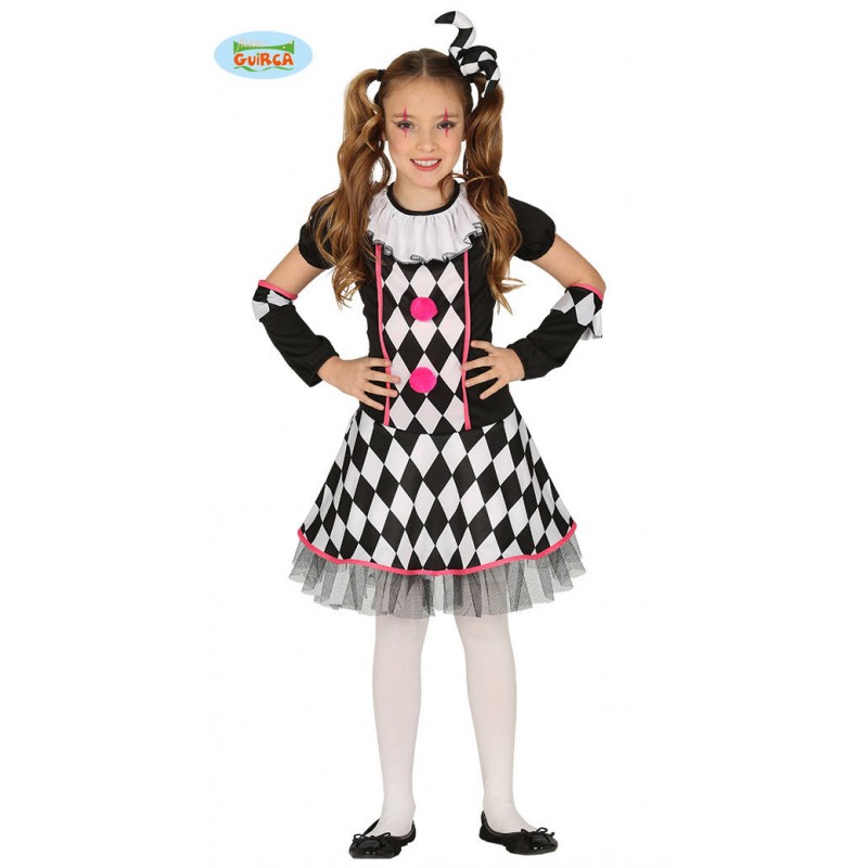 COSTUME BIMBA DARK CIRCUS 10-12 anni