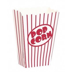 BOX CARTONCINO POP CORN 13x9,5x6cm 8pz