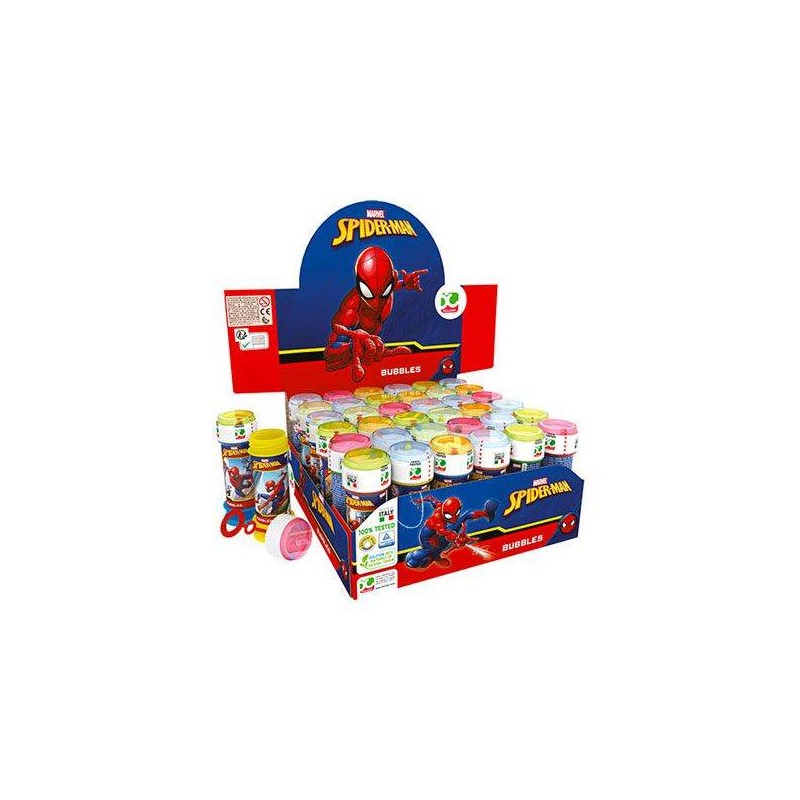 BOLLE DI SAPONE SPIDERMAN