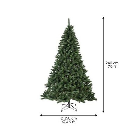 ALBERO CANADA SPRUCE ø150x240cm VERDE