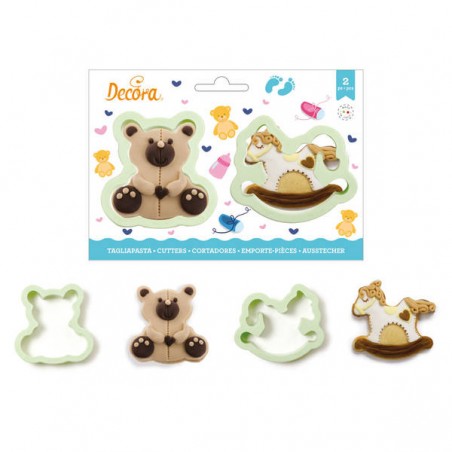 TAGLIAPASTA ORSETTO E CAVALLUCCIO SET 2pz