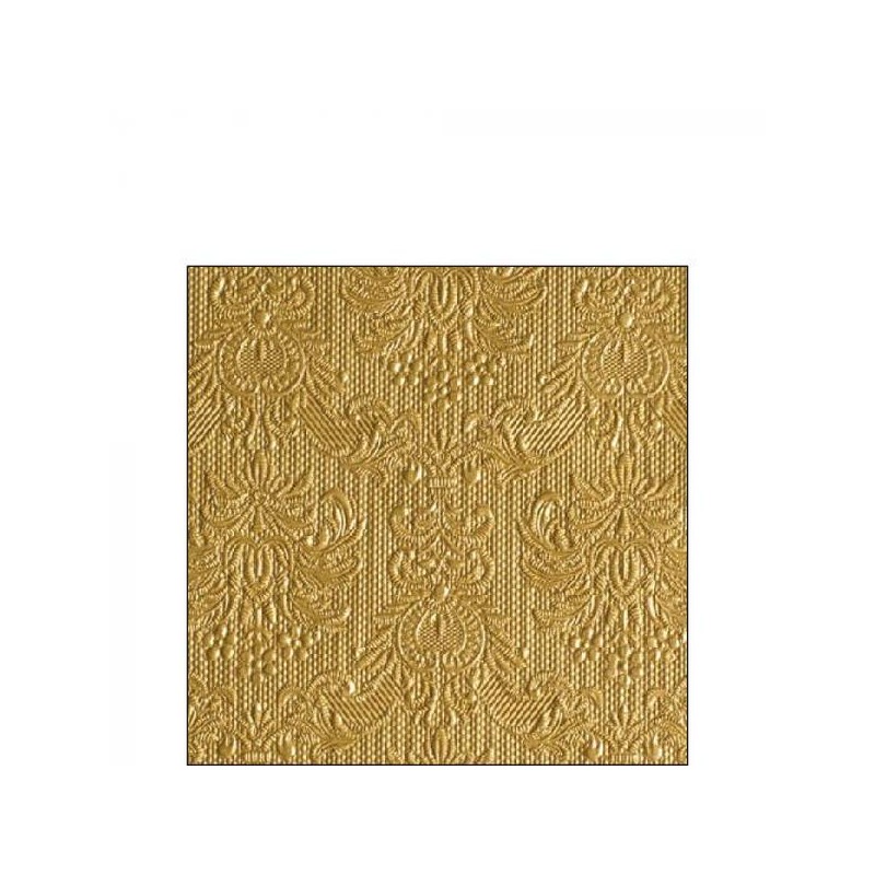 TOVAGLIOLI 25x25cm ELEGANCE GOLD 15pz
