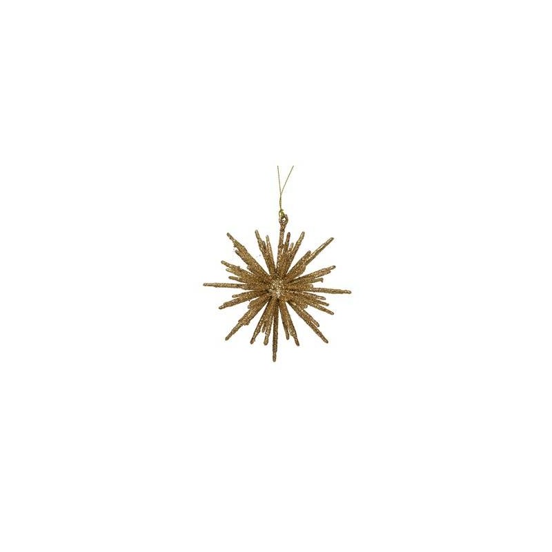 APPENDINO STELLA GLITTERA ø11,5x4,5cm ORO
