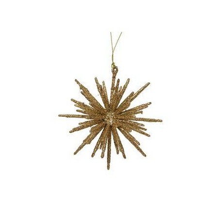 APPENDINO STELLA GLITTERA ø11,5x4,5cm ORO