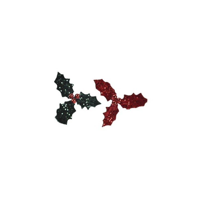 AGRIFOGLIO C/CLIP ø15x8cm TESSUTO VELVET 2COLORI ASS.TI 1pz