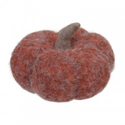ZUCCA IN TESSUTO 18,5x8cm ARANCIONE