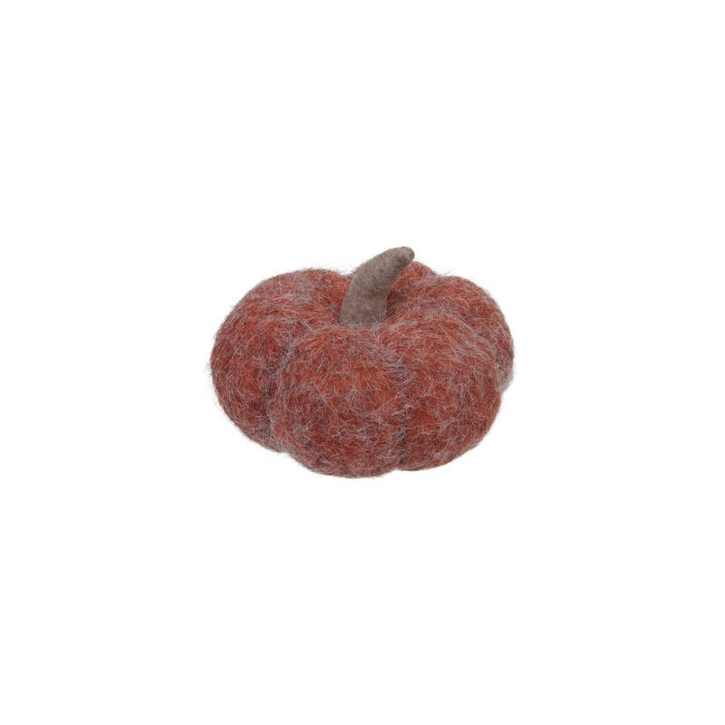 ZUCCA IN TESSUTO 18,5x8cm ARANCIONE