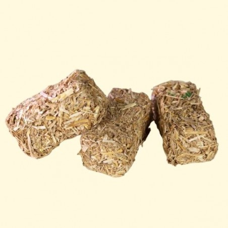 BALLA PAGLIA 4x2x2cm SET 3pz
