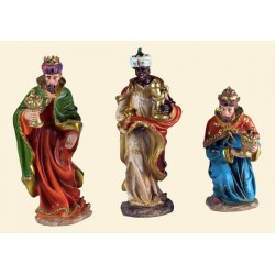RE MAGI IN RESINA 20cm SET 3pz