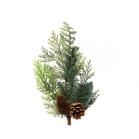 RAMO NATURAL CON PIGNA H53cm