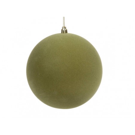 SFERA VERDE VELLUTINO Ø15cm