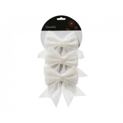 FIOCCO POLIESTERE 12x13cm WHITE 3pz