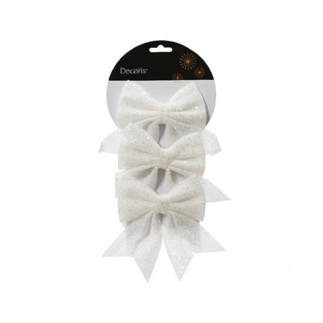 FIOCCO POLIESTERE 12x13cm WHITE 3pz