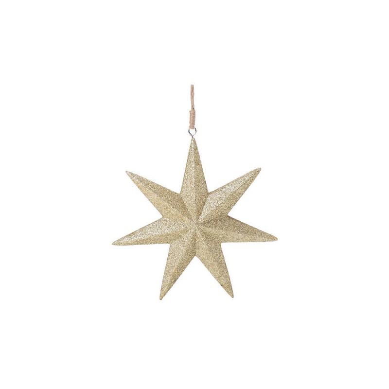 APPENDINO STELLA 15cm ORO GLITTER