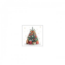TOVAGLIOLI 25x25cm CHRISTMAS TREE 20pz