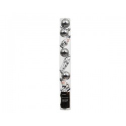 SET MIX CHRISTMAS ARGENTO 10pz